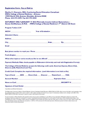 Fillable Online Fillable Online Registration Form Fax Or Mail To Fax