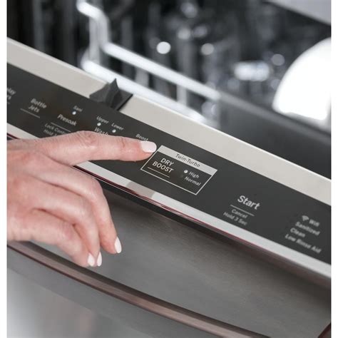 GE Profile Series PDT775SYNFS 24" Interior Dishwasher with Hidden ...