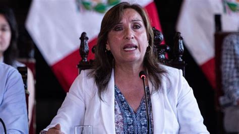 Dina Boluarte No Voy A Renunciar A La Presidencia De Perú Hch Tv