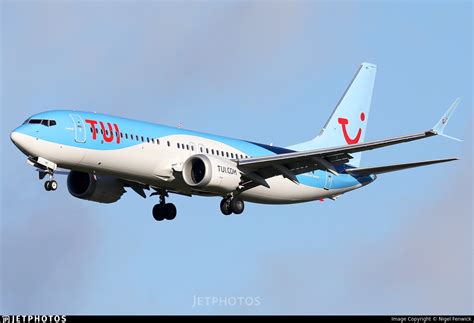 G TUMO Boeing 737 8 MAX TUI Nigel Fenwick JetPhotos