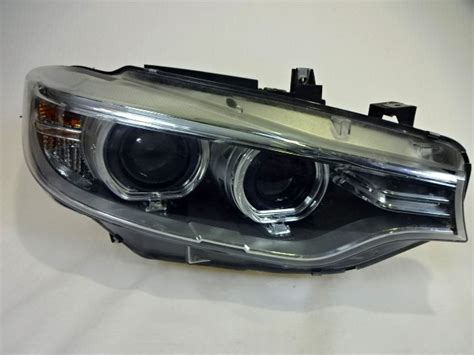 7410786 03 FARO FANALE ANTERIORE DESTRO XENON LED ANGEL EYES BMW SERIE