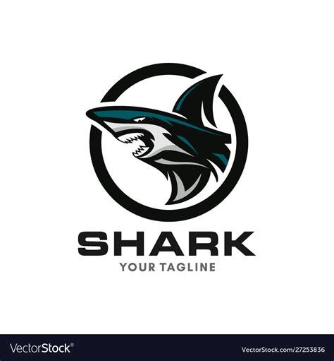 Shark logo images stock Royalty Free Vector Image