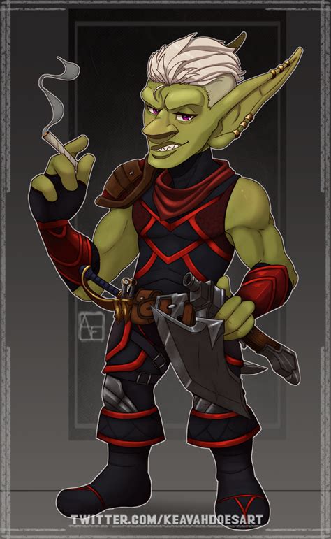 Goblin Rogue Commission By Keavahdoesart On Deviantart