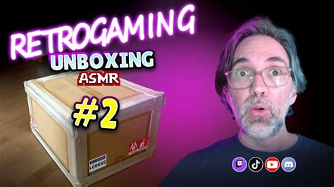 🕹️📦2 Retrogamming Unboxing Asmr Youtube