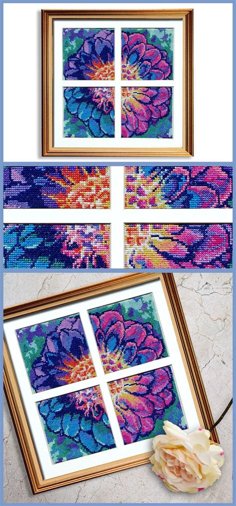 357 best cross stitch flowers images on Pinterest | Cross stitch embroidery, Cross stitches and ...