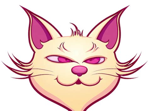 Premium Ai Image Cat Head