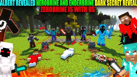 👿herobrine And Enderbrine Betraying Us 😡 Zerobrine Is Hiding Albert