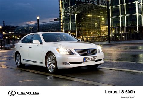 Lexus Announces Prices For New Ls 600h Lexus Media Site