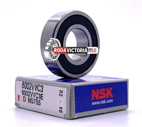 6002 Vvc3 Nsk Deep Groove Ball Bearing 15x32x9mm 6002ddu 6002 2rsc3