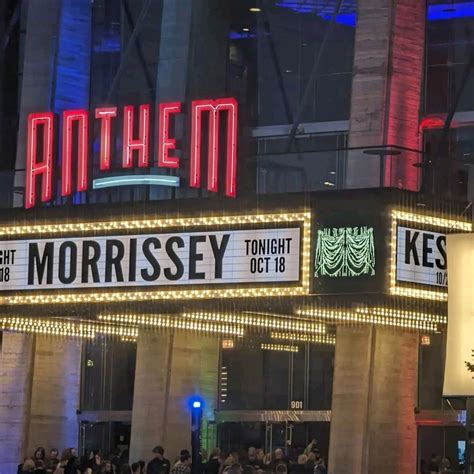 Washington, DC - The Anthem (Oct. 18, 2023) post-show | Morrissey-solo