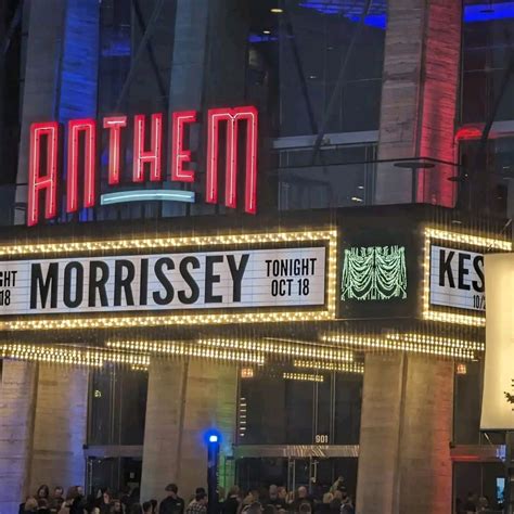 Washington, DC - The Anthem (Oct. 18, 2023) post-show | Morrissey-solo