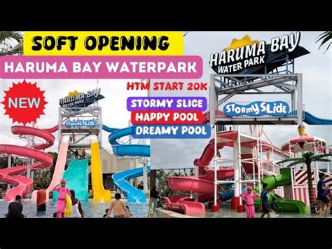 Baru Buka Haruma Bay Waterpark Bekasi Review Lengkap Dan Terkini