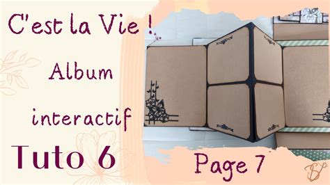 Album Interactif C Est La Vie Tuto N 6 Page 7 YouTube