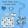 Amazon Joyful Artistry Israel Stickers With Over 330 Heart Israeli