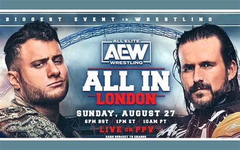 Aew All In Betting Preview Will Be In Attendance