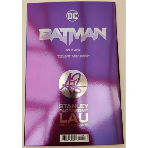 Batman 132 Stanley Artgerm Lau Foil Variant 1 50