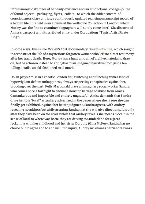 Selected Press For Typist Artist Pirate King Camp Films