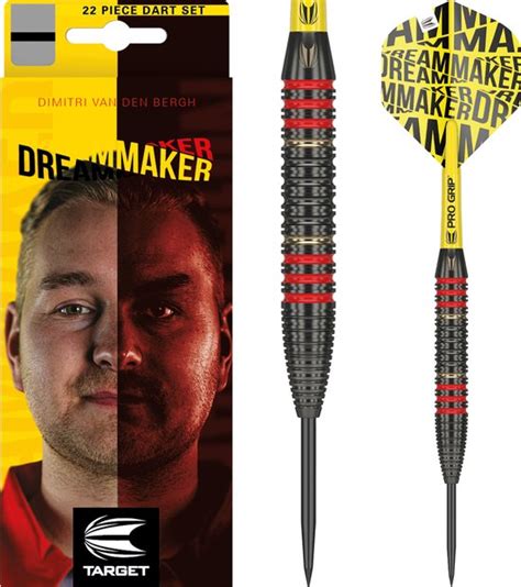 Target Dimitri Van Den Bergh Brass Dartpijlen 22 Gram Bol