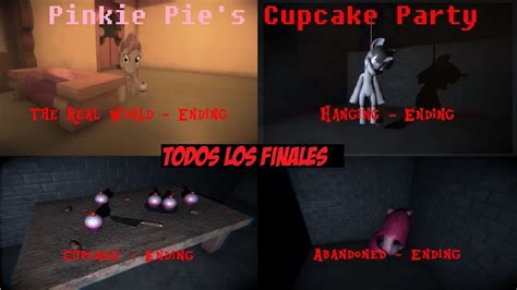 🧁🐴todos Los Finales De Pinkie Pie´s Cupcake Party🐴🧁 Youtube