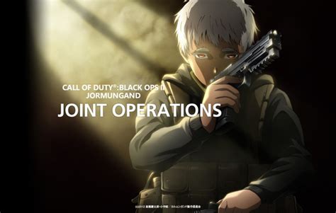 Anime «jormungand Y «call Of Duty Black Ops Ii Unen Fuerzas En Un