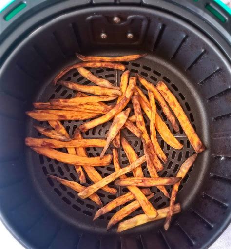 Charred Sweet Potato Fries In The Air Fryer Cakes To Kale