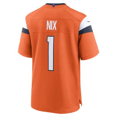 Bo Nix Denver Broncos Men S Nike NFL Game Football Jersey Nike