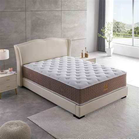 Xizz 14 inch Queen Mattress Cooling-Gel Memory Foam & Spring Hybrid ...