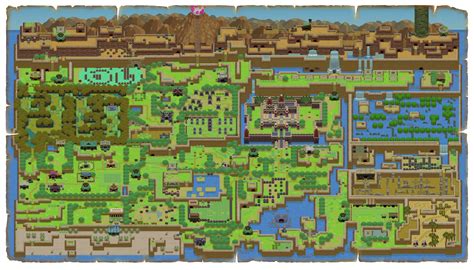 Nintendo Switch The Legend Of Zelda Link S Awakening World Map The Spriters Resource