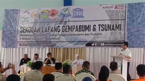 BMKG Pantai Cipatujah Tasikmalaya Berpotensi Terkena Dampak Gempa 8 7 SR