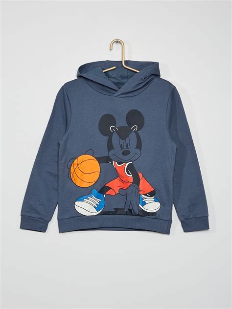 Sudadera Con Capucha Mickey Azul Kiabi