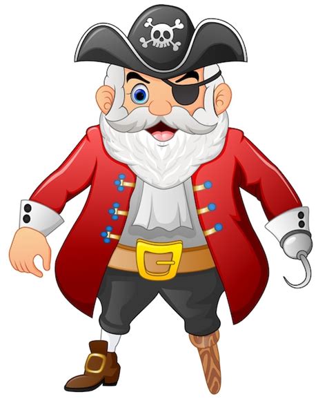 Divertida Ilustracion De Dibujos Animados Pirata Vector De Stock Images