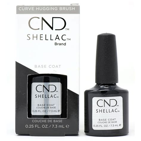 Cnd Shellac Base Coat Ml Uv Gel Polish Pukka Nails