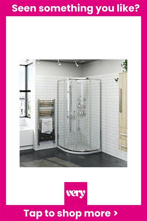 6mm Quadrant Shower Enclosure With Tray Shower And Waste 800 X 800