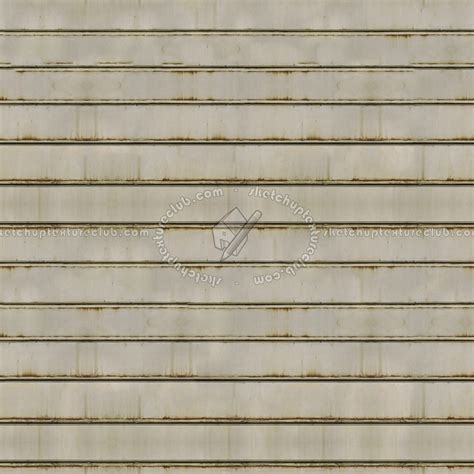 Rusted painted corrugated metal texture seamless 09938