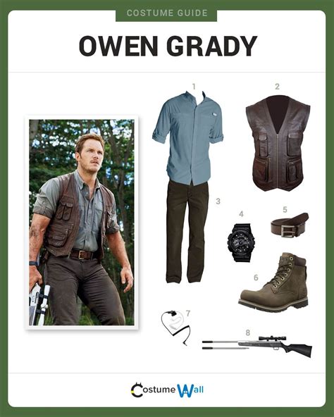 Dress Like Owen Grady Chris Pratt From Jurassic World See Additional Costumes And Owen Grady