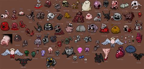 All Binding of Isaac Bosses by Scoutzi on DeviantArt