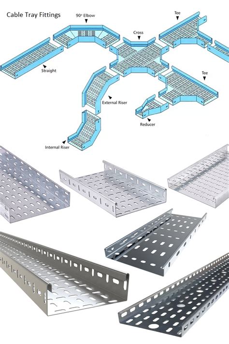 Outdoor Stainless Steel Cable Tray System Hot Dipped Galvanized