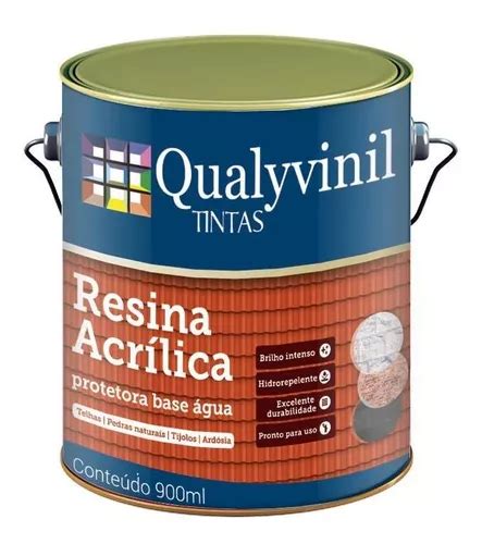 Resina Acrílica Base Água Impermeabilizante Multiuso 3 6l