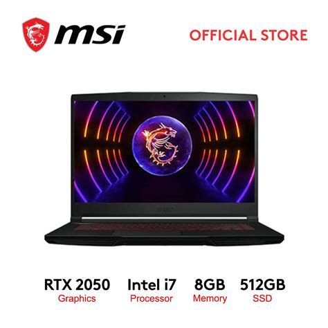 Msi Gf Thin Ucx Ph Fhd Intel I Gb Ddr Gb Ssd Rtx