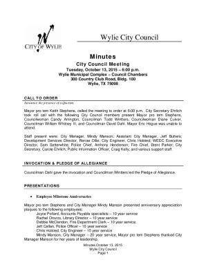 Fillable Online Cms Files Revize Comwylienewwylienewwylie City Council