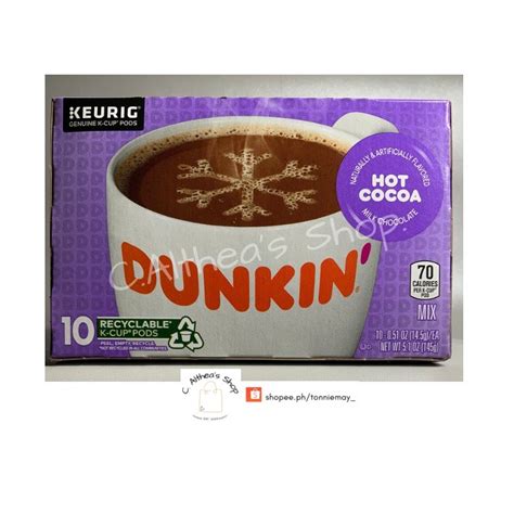 Keurig KCup Hot Cocoa Pods Sold Per Box Shopee Philippines