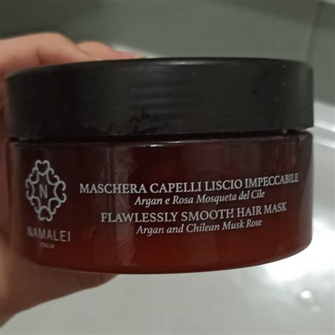 Namalei Italia Maschera Capelli Liscio Impeccabile Argan E Rosa