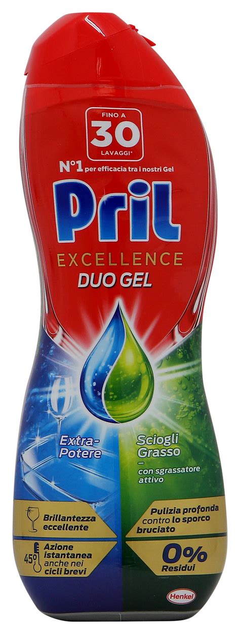 Detersivo Pril Excellence Duo Gel Sciogli Grasso Test E Recensione