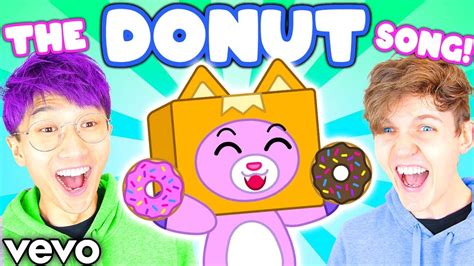 The Donut Song Official Lankybox Music Video