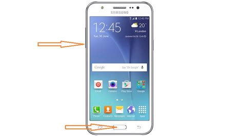 Samsung Galaxy J5 Ekran Görüntüsü Alma Teloji