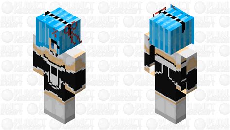 Rem From Rezero Minecraft Skin