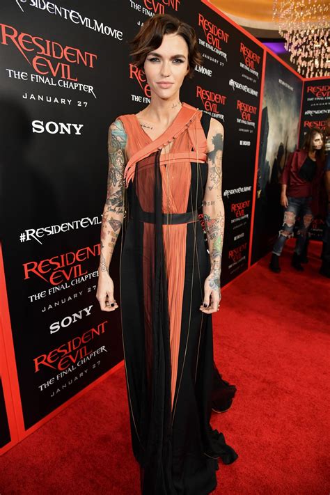 Ruby Rose - Resident Evil: The Final Chapter Premiere in Los Angeles ...