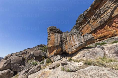 Australia Victoria Rocky Ridge Of Hollow Mountain In Grampians