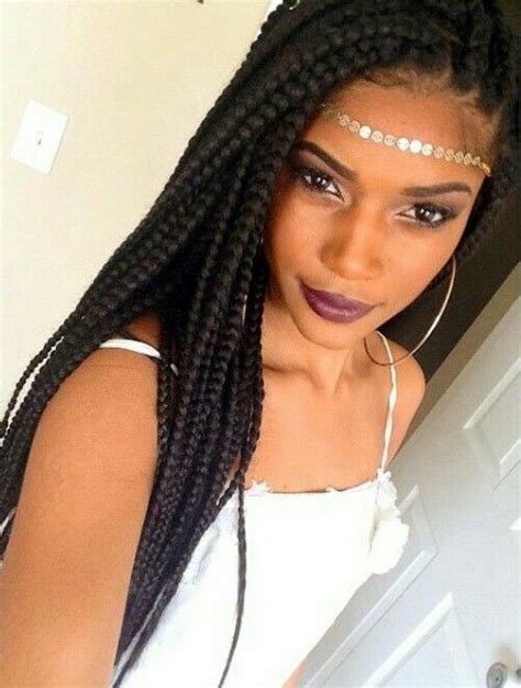 Pin By Nina👑💋💎 On Braids Box Braids Hairstyles Hair Styles