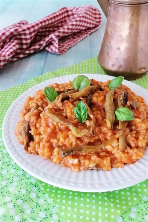 RISOTTO ALLA PARMIGIANA DI MELANZANE CREMOSO